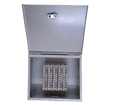 50 pair telephone distribution box|telephone distribution box krone.